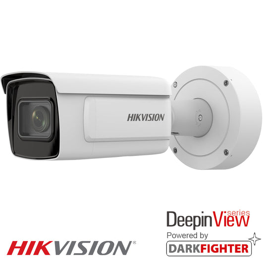 2mp Hikvision ANPR Capture Darkfighter Vandal Resistant Bullet Camera with Motorized Varifocal Lens 2.8-12mm White IDS-2CD7A26G0-P-IZHSY(8-32MM)