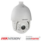 2mp Hikvision 7 inch PTZ Camera with Motorized Varifocal Zoom 4.8-120mm White DS-2AE7225TI-A(D)