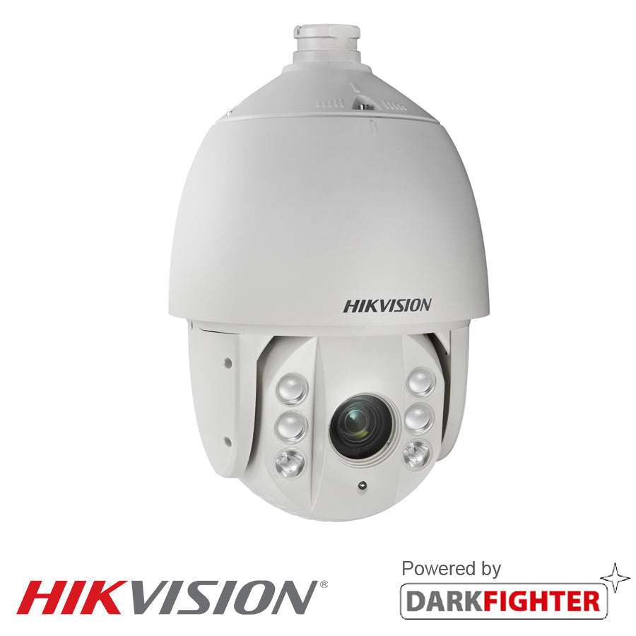 2mp Hikvision 7 inch PTZ Camera with Motorized Varifocal Zoom 4.8-120mm White DS-2AE7225TI-A(D)