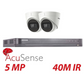 5mp 4ch Hikvision 2x System 4k Turbo DVR Acusense Camera Kit