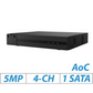 5mp 4ch Hikvision Hilook AOC 5-in-1 DVR DVR-204Q-M1(C)