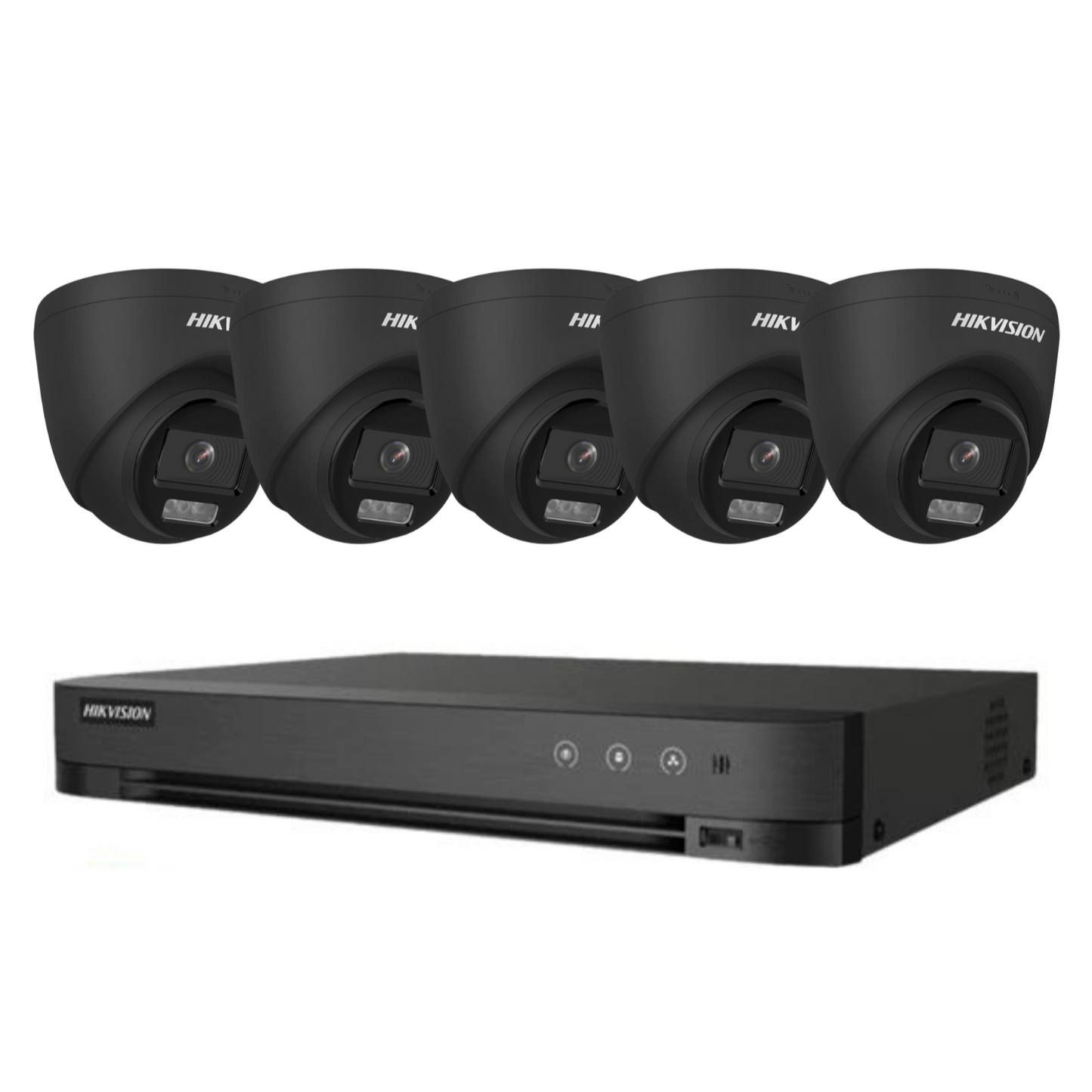 8MP 8CH Hikvision ColorVu System 5X 24HR Color POC DVR Camera Kit