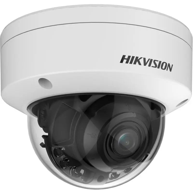 8MP Hikvision Smart Hybrid Light with ColorVu Motorized Varifocal Dome Network Camera DS-2CD2787G2HT-LIZS(2.8-12)(EF