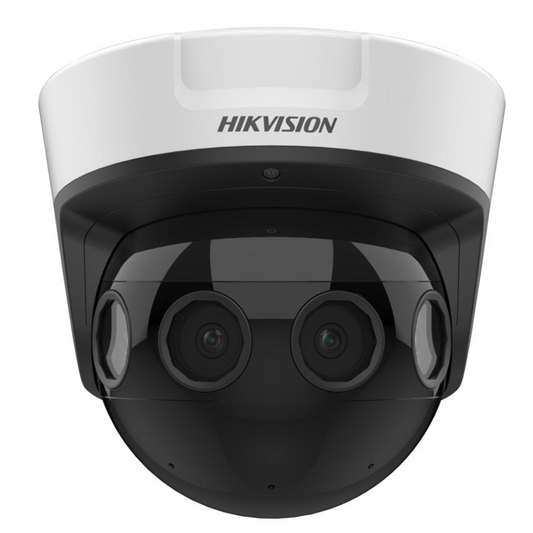 2mp Hikvision 180 Degrees Stitched Panovu (4 x 2mp) Vandal Resistant Network Camera with Built-in Heater 2.8mm DS-2CD6924G0-IHS