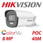 8mp 4k Colorvu POC 2.8mm 40m IR Fixed Bullet Camera DS-2CE12UF3T-E