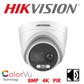 4K Hikvision ColorVu PIR Siren Fixed Turret Camera DS-2CE72UF3T-PIRXO