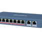 8 port Hikvision Unmanaged Fast PoE Switch DS-3E0310HP-E