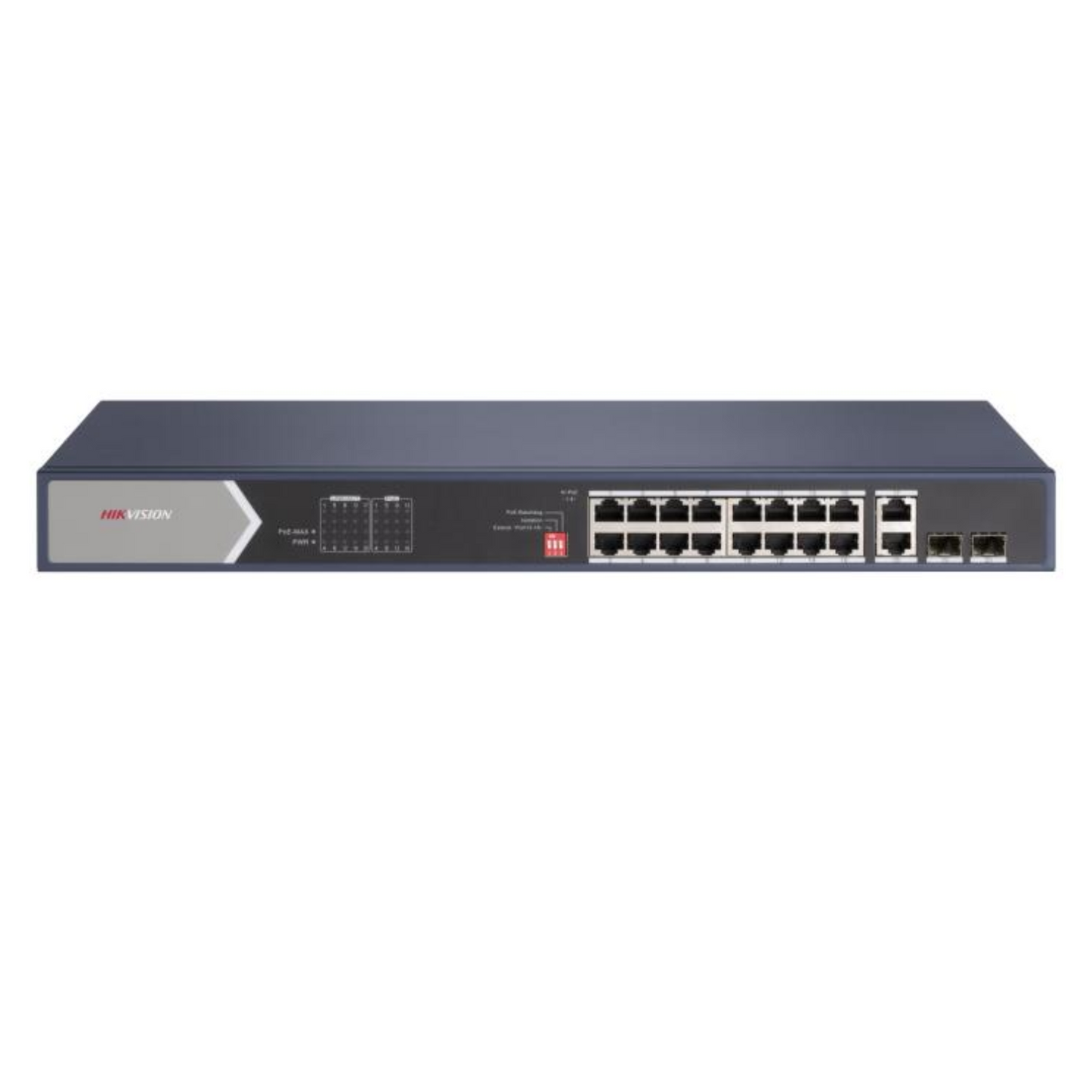 20 Port Hikvision Gigabit Unmanaged Hi-Poe Switch - Ds-3e0520hp-e