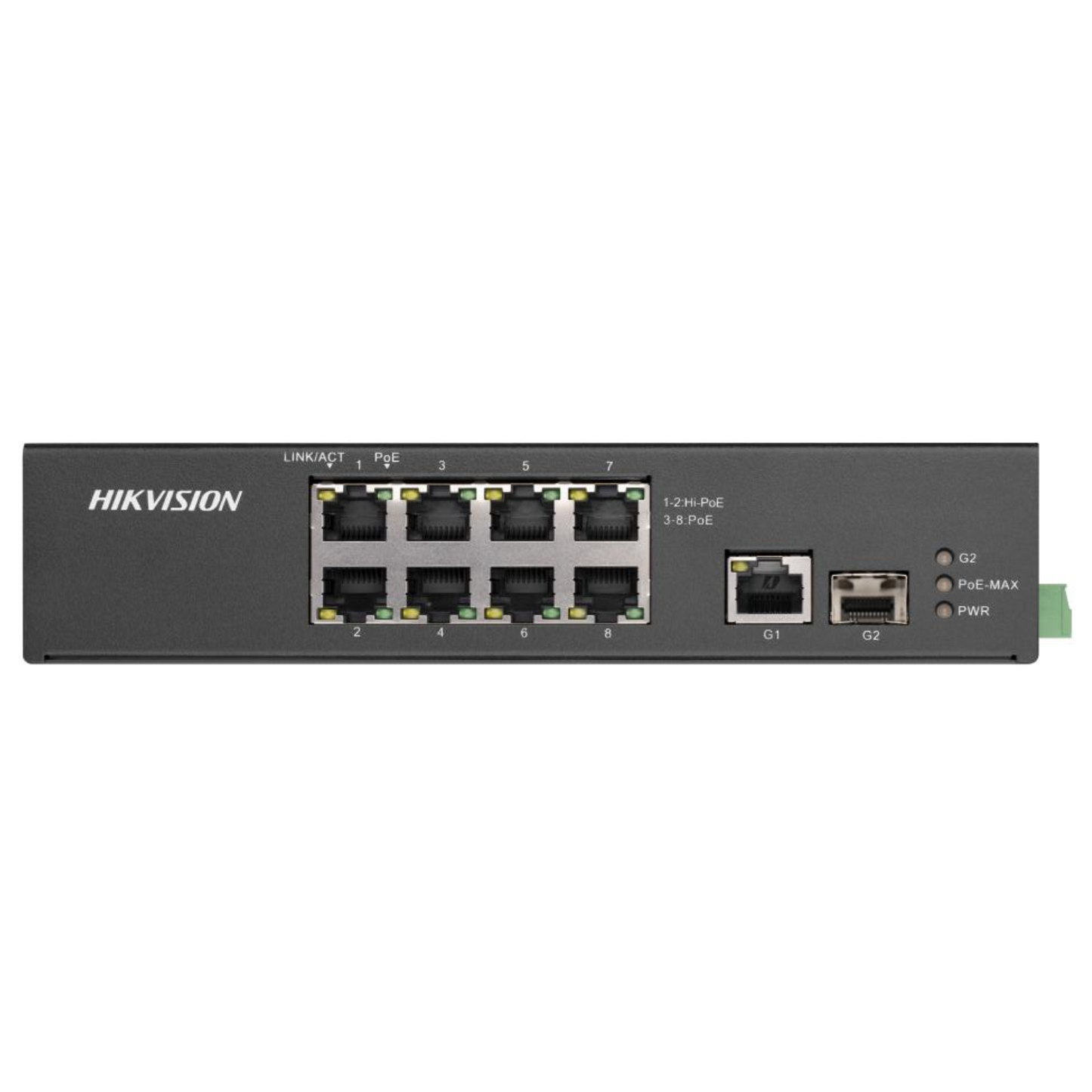 8 port Hikvision Unmanaged Hi-PoE Switch DS-3T0310HP-E/HS