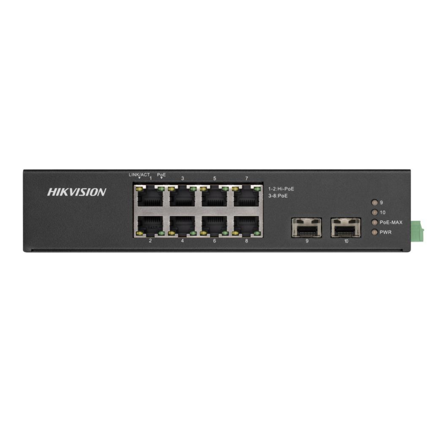 8 port Hikvision Gigabit Unmanaged Hi-PoE Switch up to 300m DS-3T0510HP-E/HS