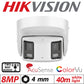 Hikvision CCTV kit, 1 x 8mp Panoramic Dual Camera, Colorvu, Acusense, IP POE and 2 way Audio cameras, 1 x 8 Channel POE NVR