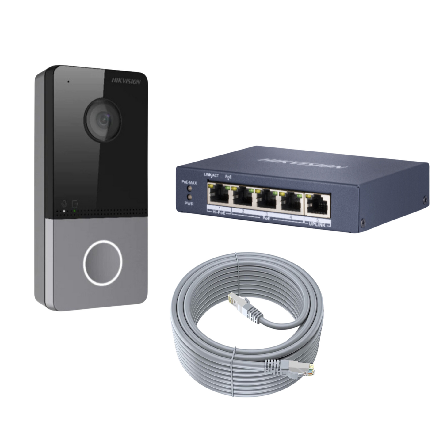 Hikvision Doorbell Video Intercom Door Station Easy Install Kit