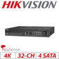 5MP 4K 32CH Hikvision 1.5U AcuSense Turbo HD DVR IDS-7332HUHI-M4-S