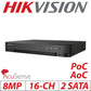 8mp 16ch Hikvision 1U H.265 Turbo Acusense POC-AOC DVR IDS-7216HUHI-M2/P