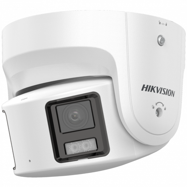 8MP Hikvision Live Guard Panoramic Colorvu Fixed Turret Network Camera DS-2CD2387G2P-LSU-SL(4MM)(C)