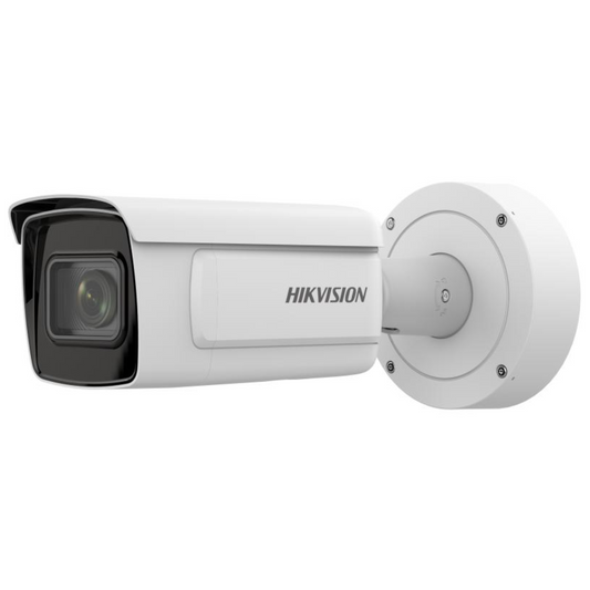 2mp Hikvision ANPR Capture Darkfighter Vandal Resistant Bullet Camera with Motorized Varifocal Lens 2.8-12mm White IDS-2CD7A26G0-P-IZHSY