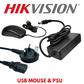 5mp 4ch Hikvision ColorVu Cctv Kit 4x 24hr Colour AOC DVR Camera Kit - Built in Microphones